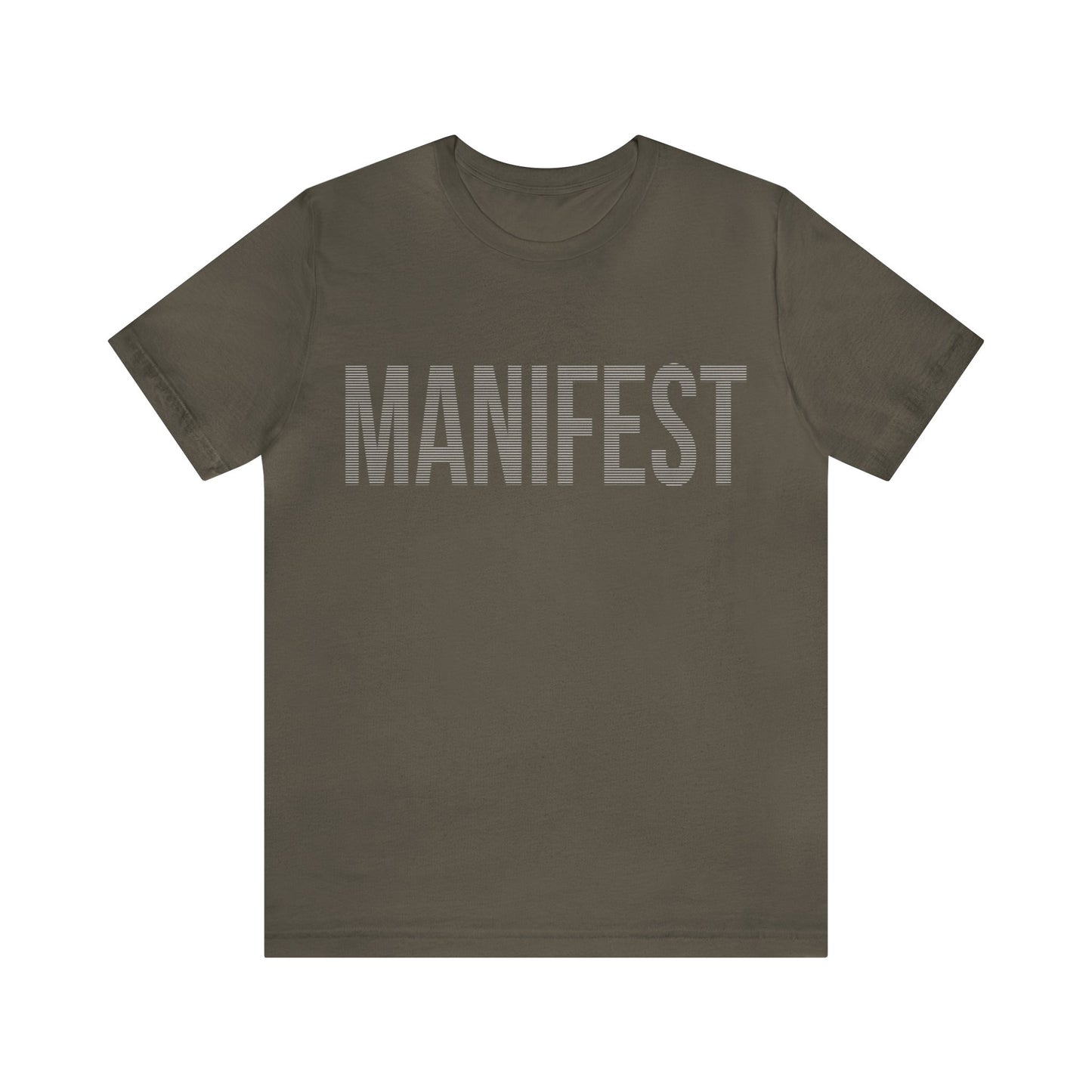 "MANIFEST" Unisex Jersey Short Sleeve Tee