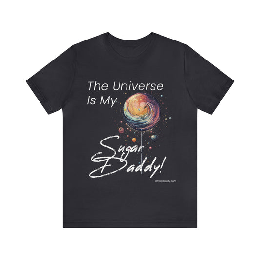 Universe Sugar Daddy Unisex Jersey Short Sleeve Tee
