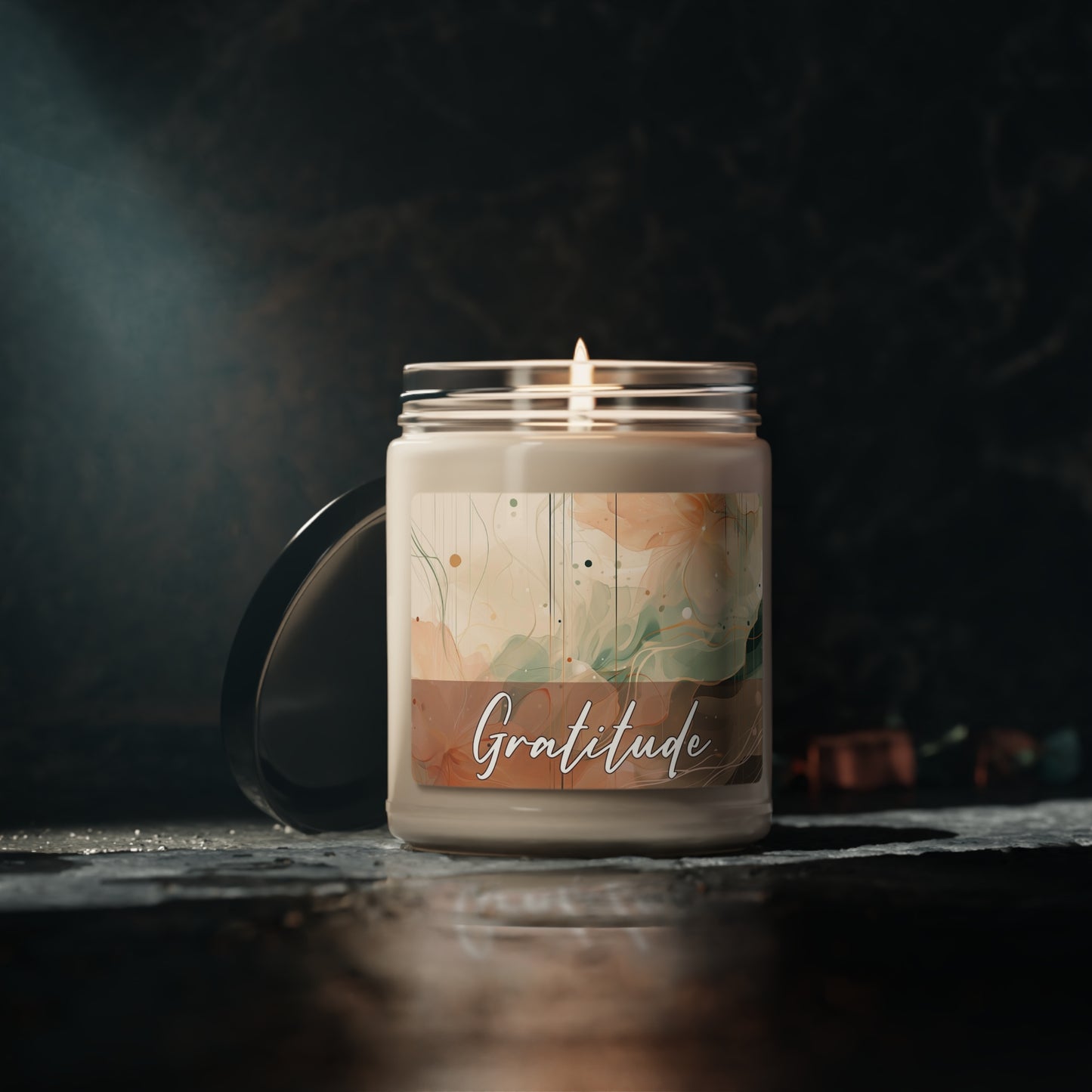 'Gratitude' Scented Soy Candle, 9oz
